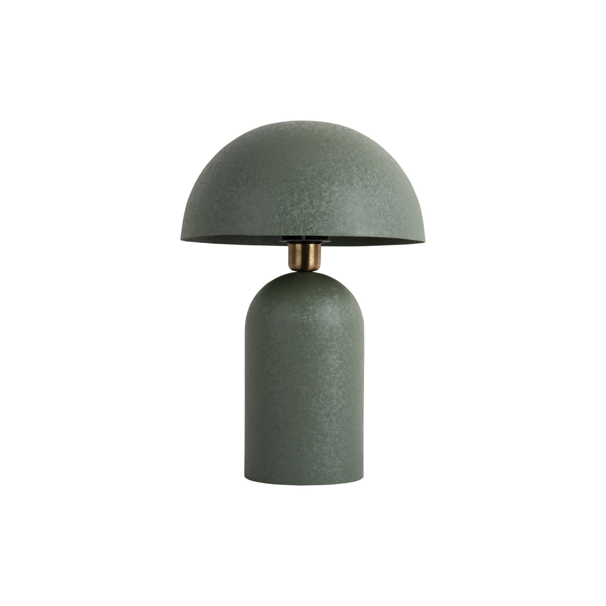 Leitmotiv tafellamp Boaz Groot - groen - 21x21x30cm - Paddenstoellamp