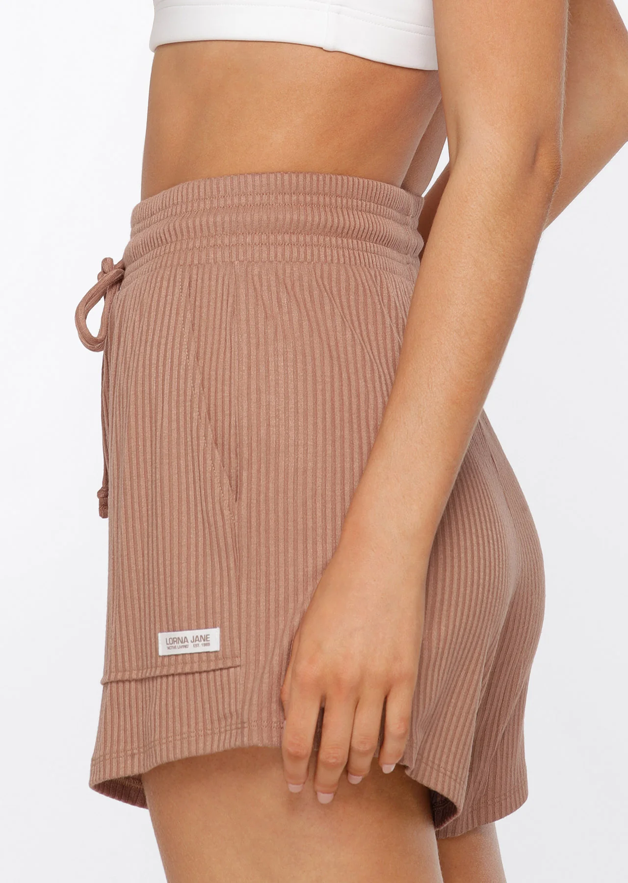 Rest And Relax Rib Shorts