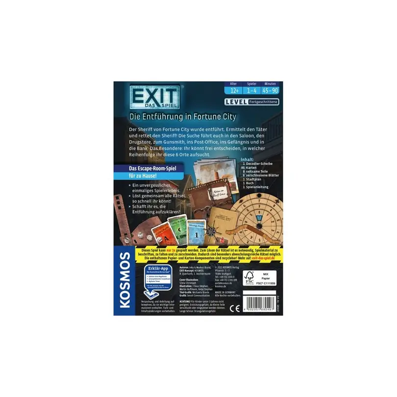 Brettspiel Exit