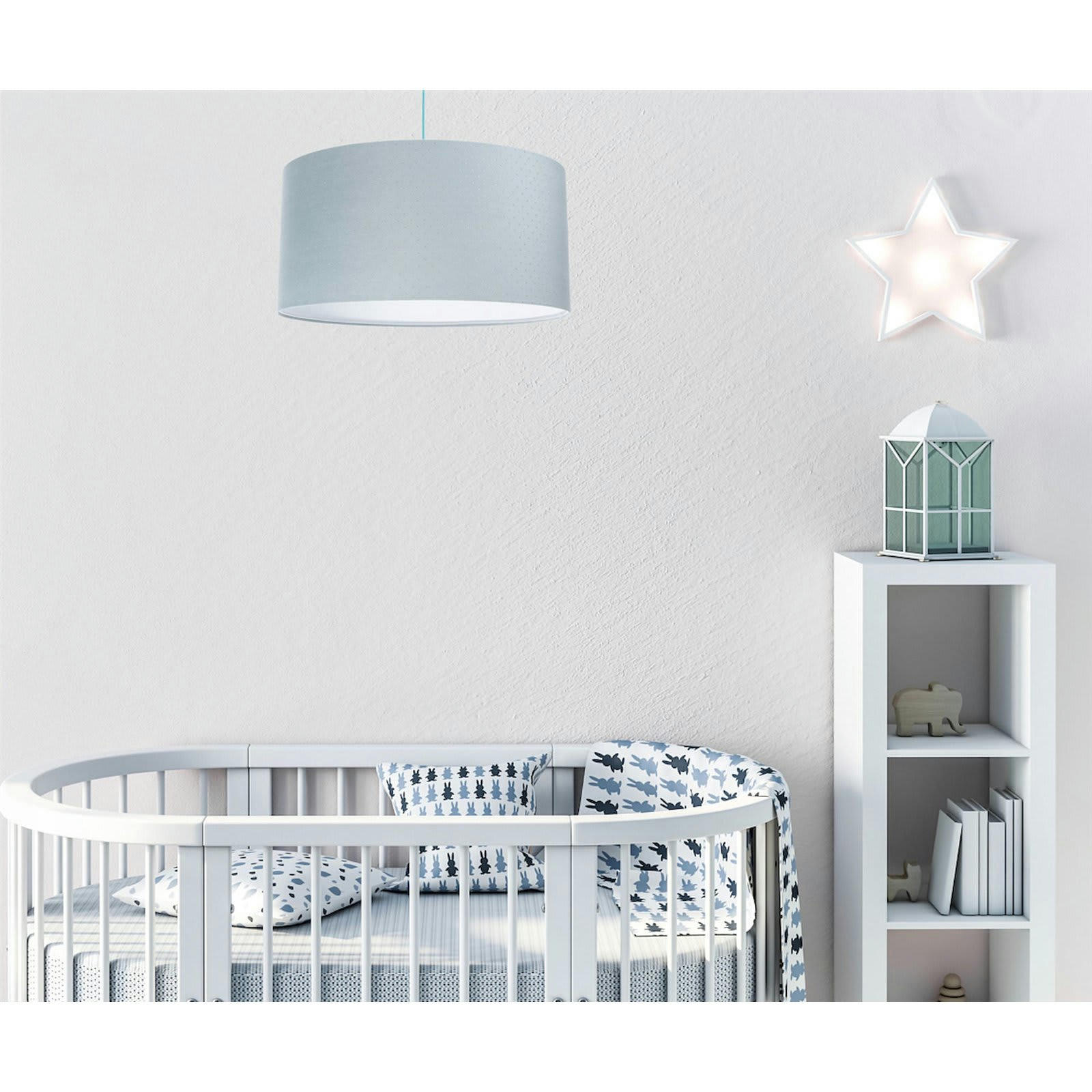 JASMINE BEBE - Suspension Tissu Bleu