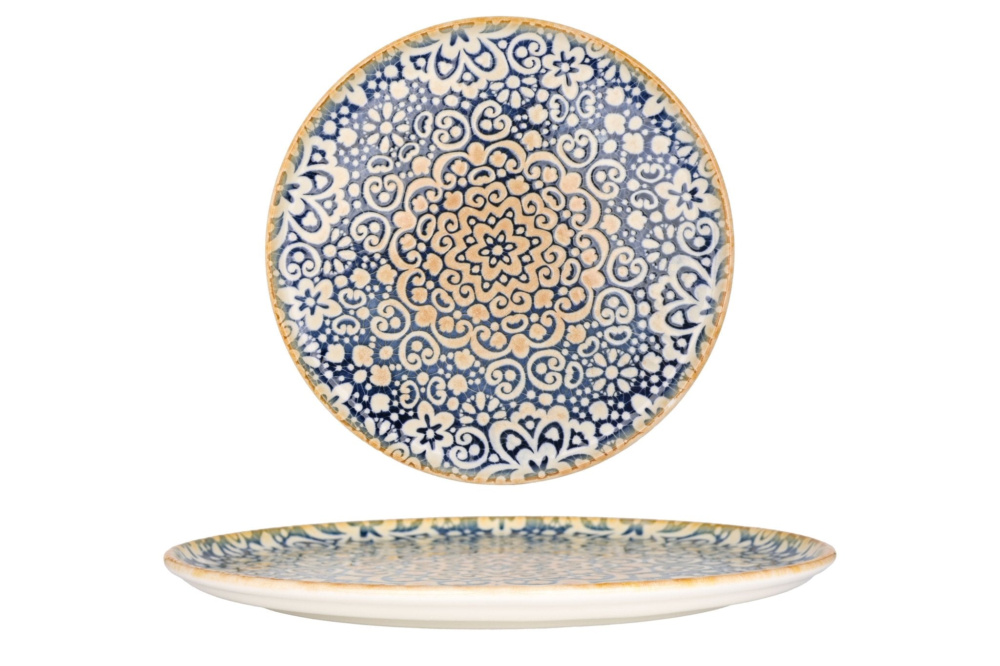Bonna Pizzabord - Alhambra - Porselein - 28 cm - set van 2