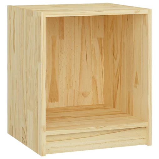 NNEVL Bedside Cabinets 2 pcs 35.5x33.5x41.5 cm Solid Pinewood