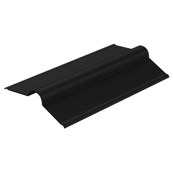 Firsthaube, bitumen, schwarz