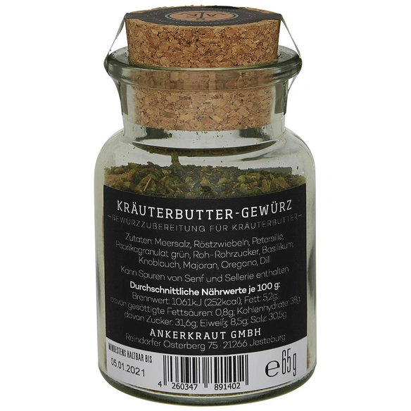 Grillgewürz, Kräuterbutter, 65 g