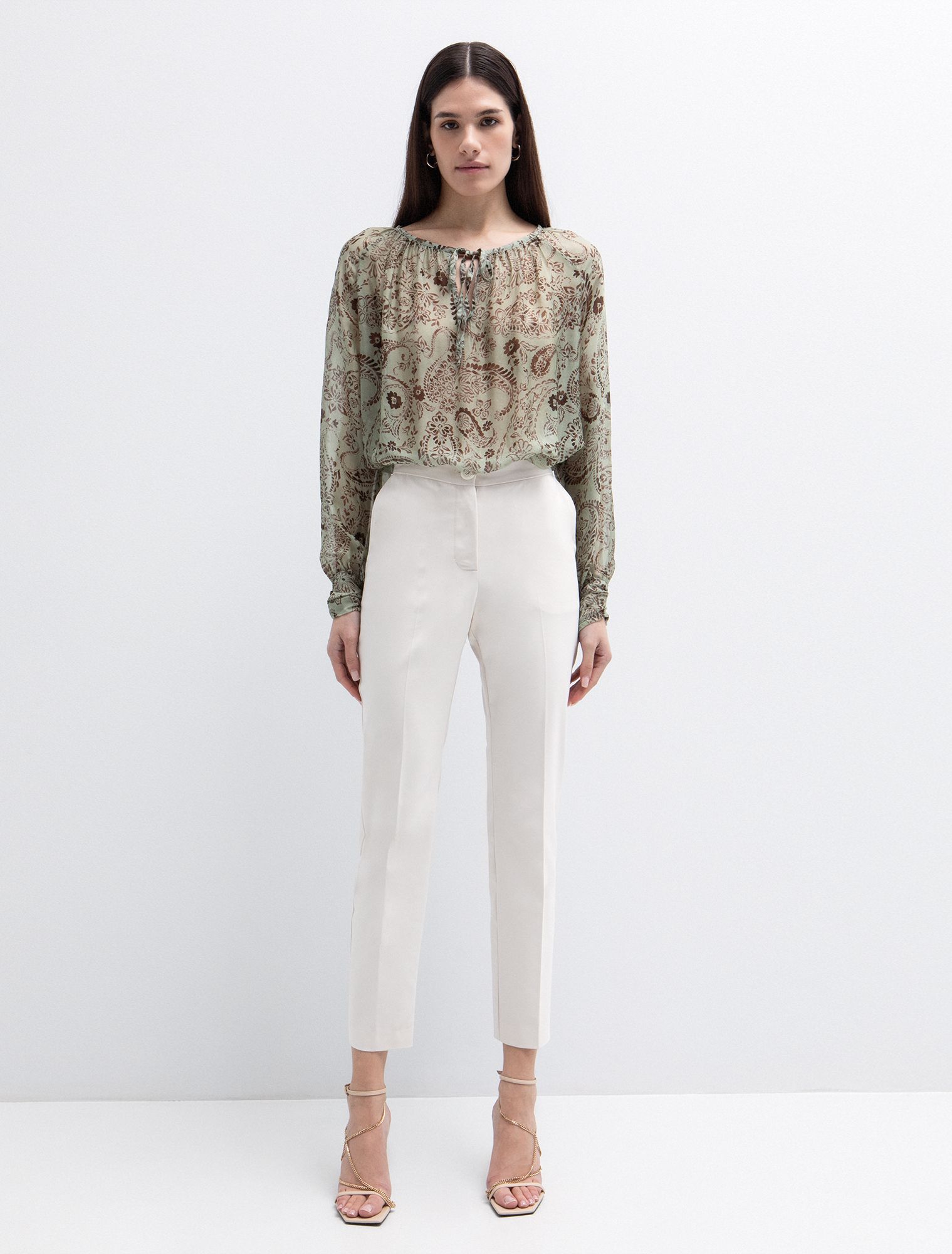 Μπλούζα με τύπωμα λαχούρι