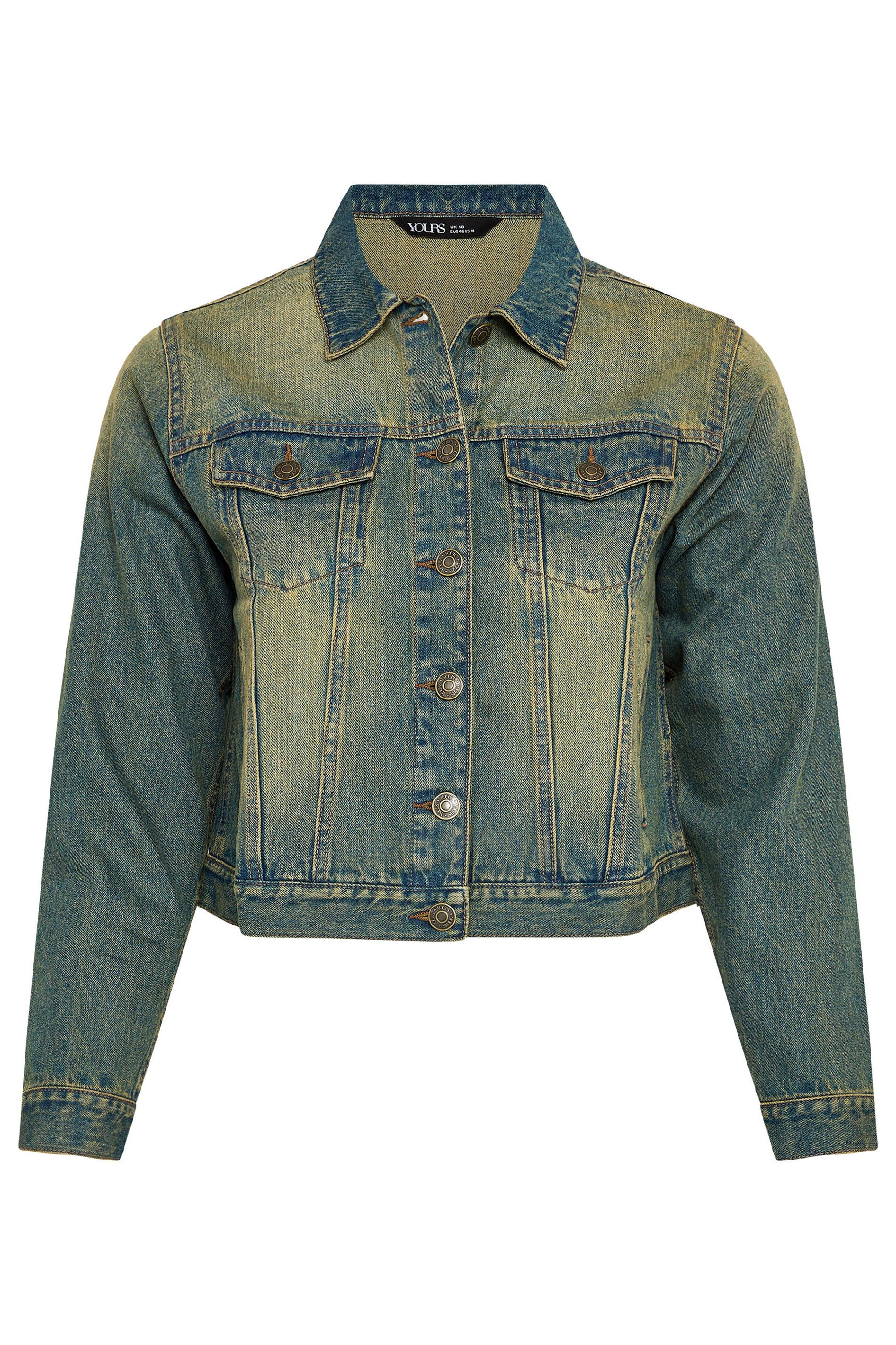 Yours Washed Denim Jacket
