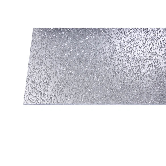 Bastelplatte, Stärke: 5 mm, transparent, Tropfen