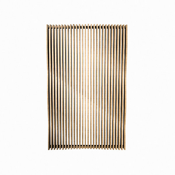 Panneau claustra ondulé 250x60 cm module 3