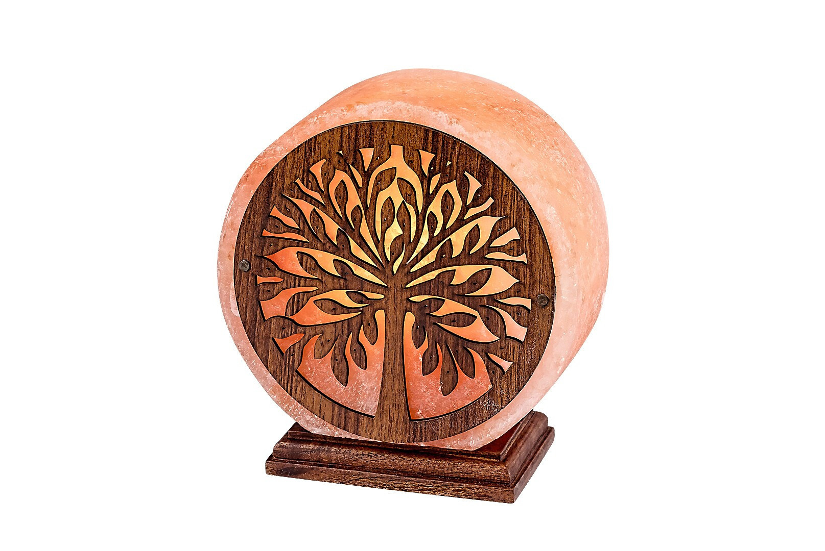 Lampa stołowa solna pomarańczowa Igdrasil 1xE14x15W wys:16cm Rabalux