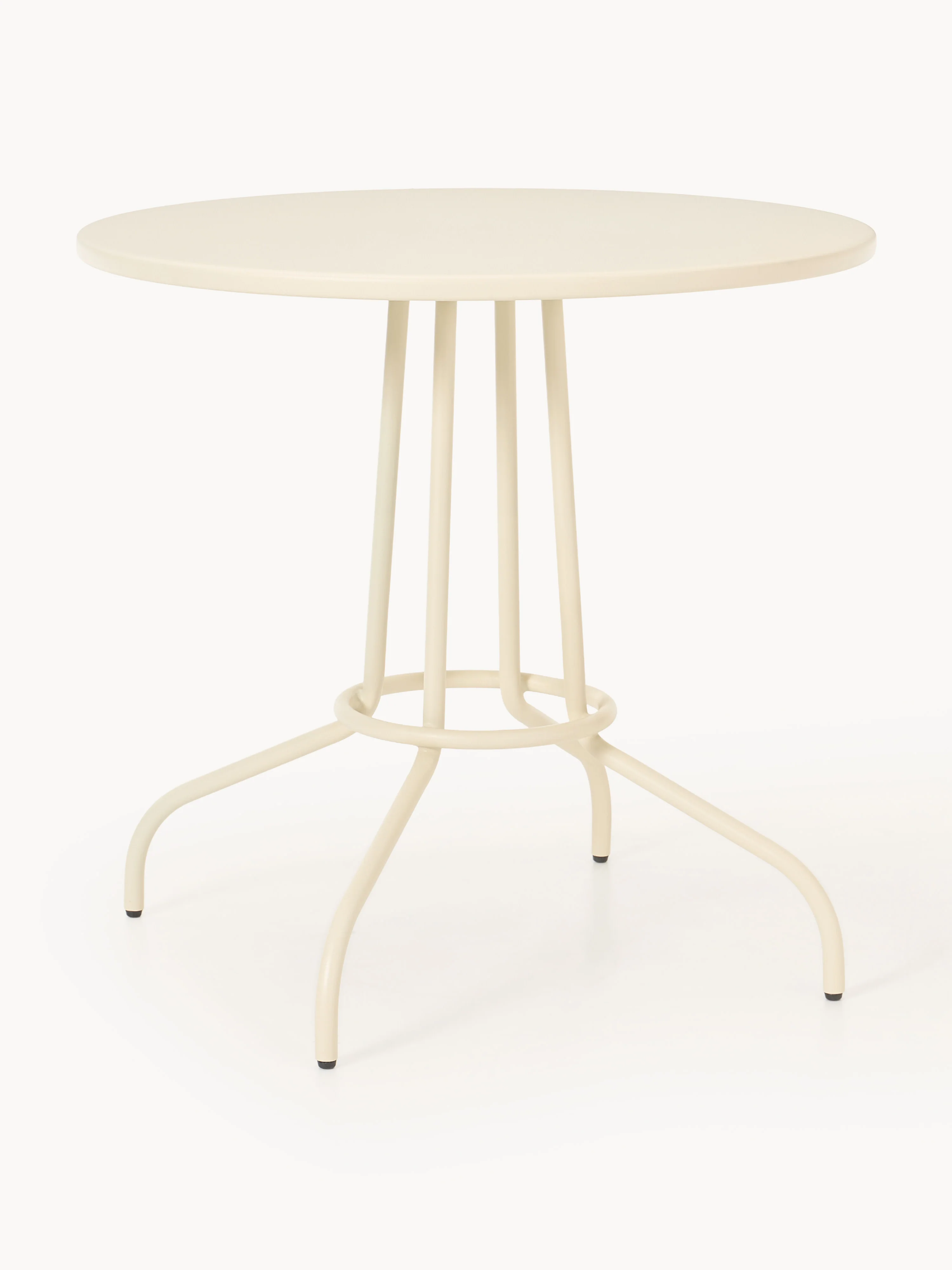 Runder Garten-Bistrotisch Giovanni aus Metall, Ø 70 cm