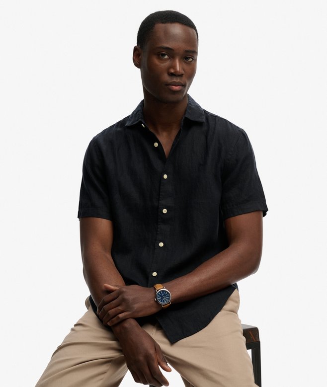 Riviera Short Sleeve Linen Shirt