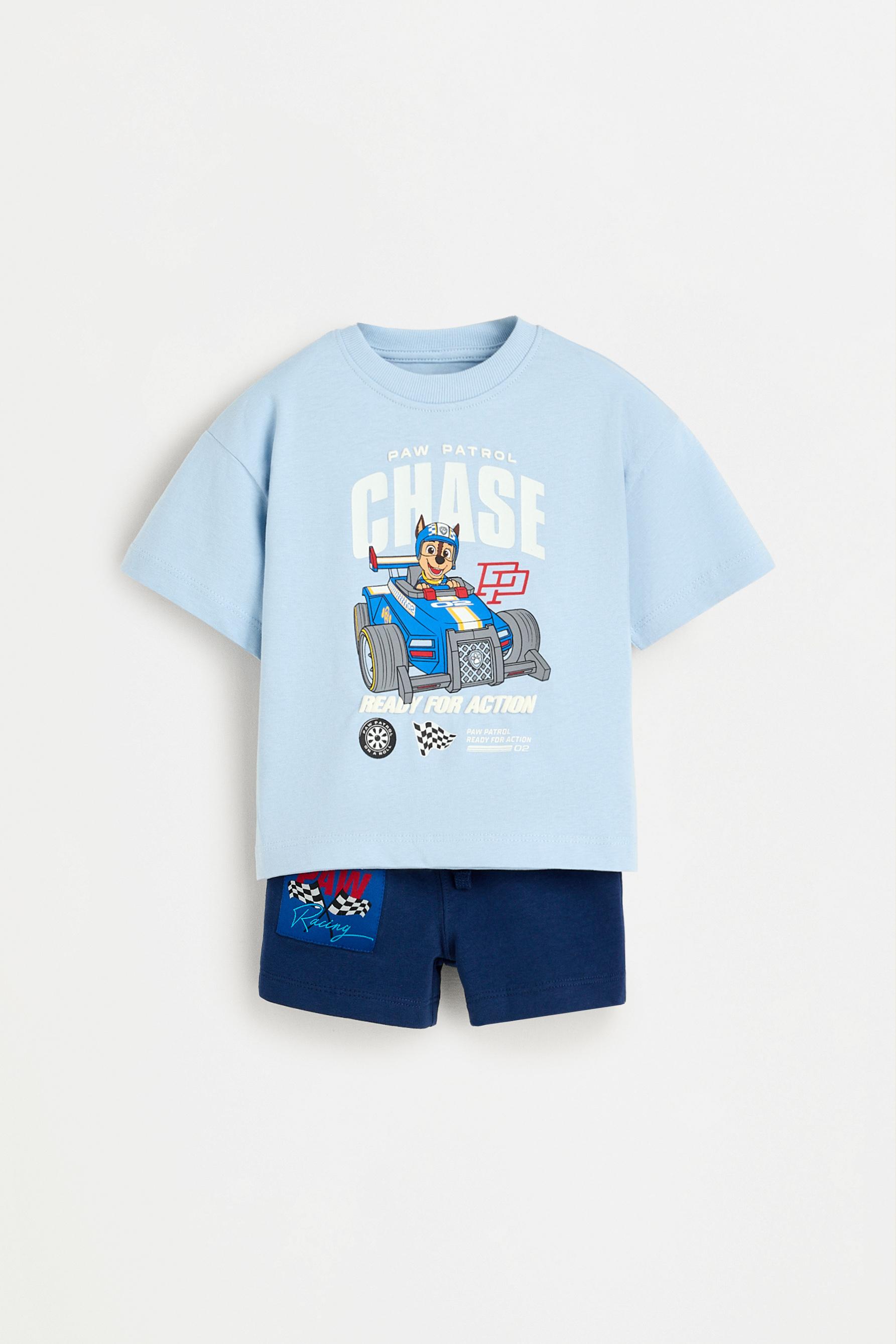 Set Patrulla Canina ©Nickelodeon camiseta y bermuda