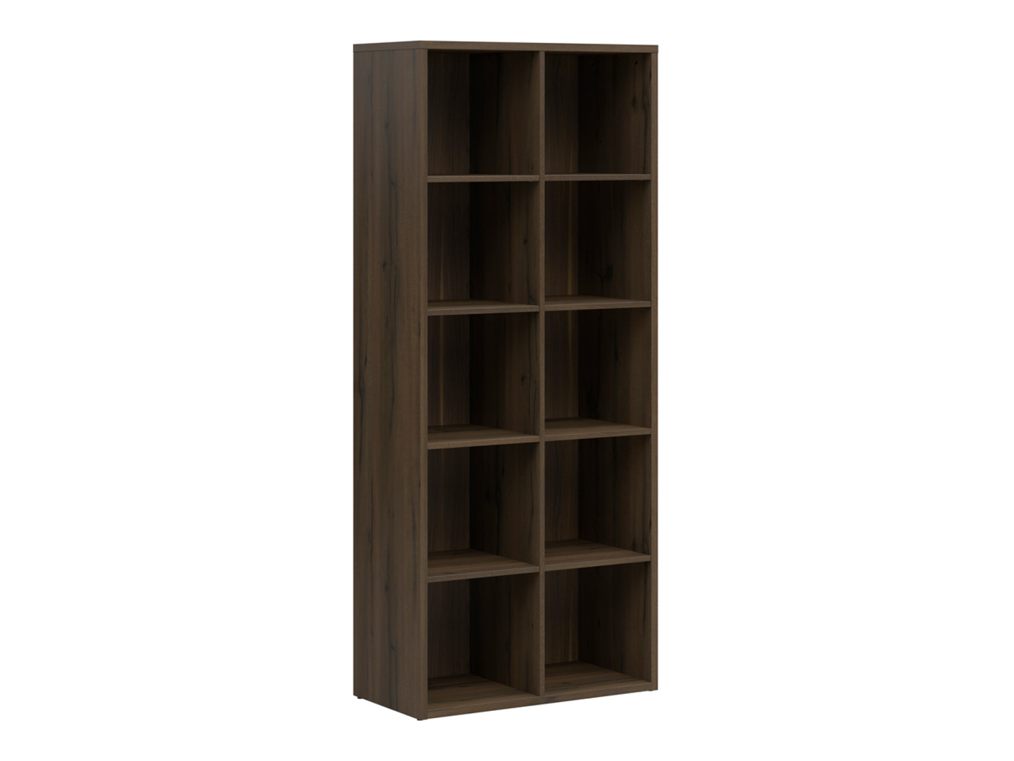 Regał Nepo Plus 77 cm z 10 półkami dąb noble