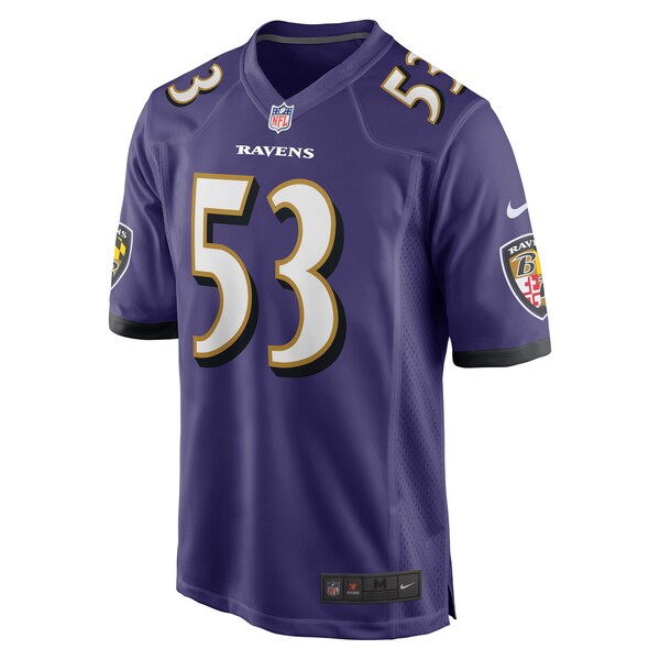 Del'Shawn Phillips Baltimore Ravens Nike Game Player Jersey - Purple