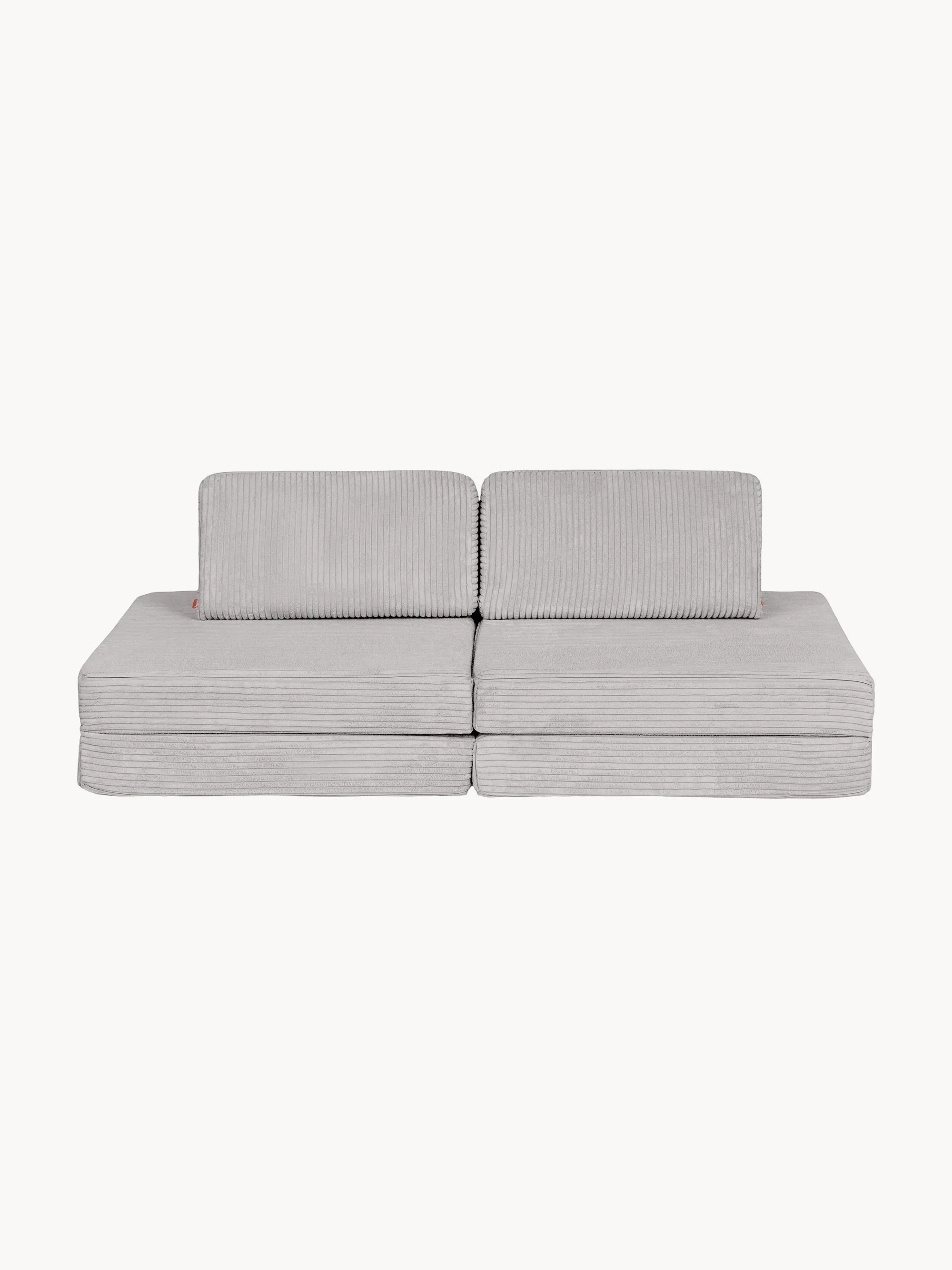 Modulares Spielsofa Mila aus Cord, handgefertigt