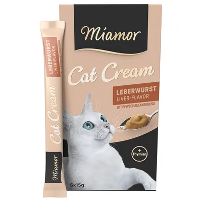 Miamor Cat Snack Liver Pâté Cream