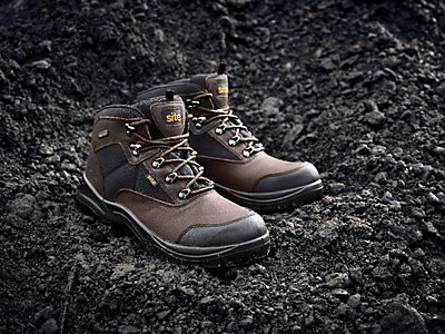 Chaussures de sécurité hautes Onyx imperméables marron Site taille 42
