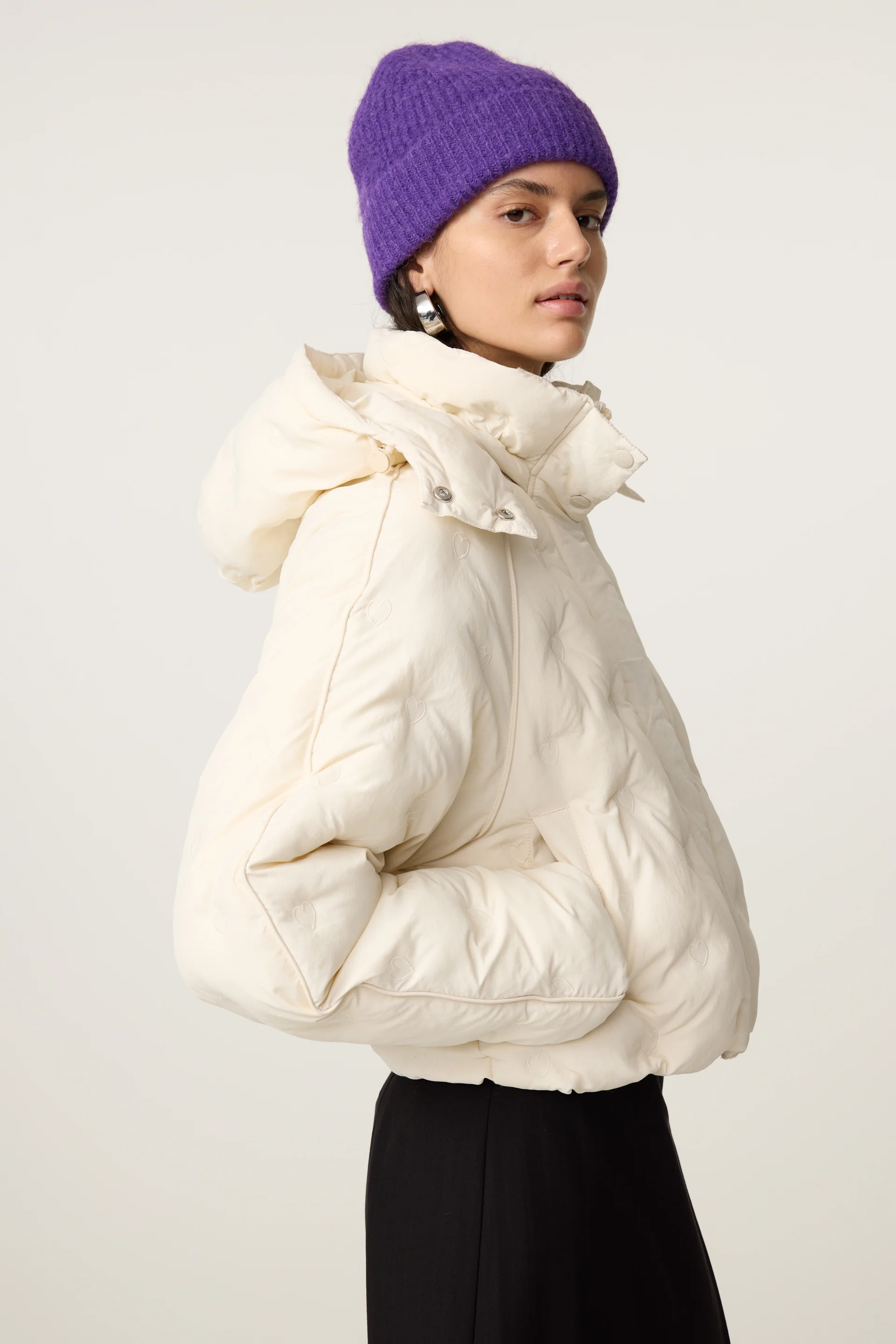 Coco Beanie | Deep Purple