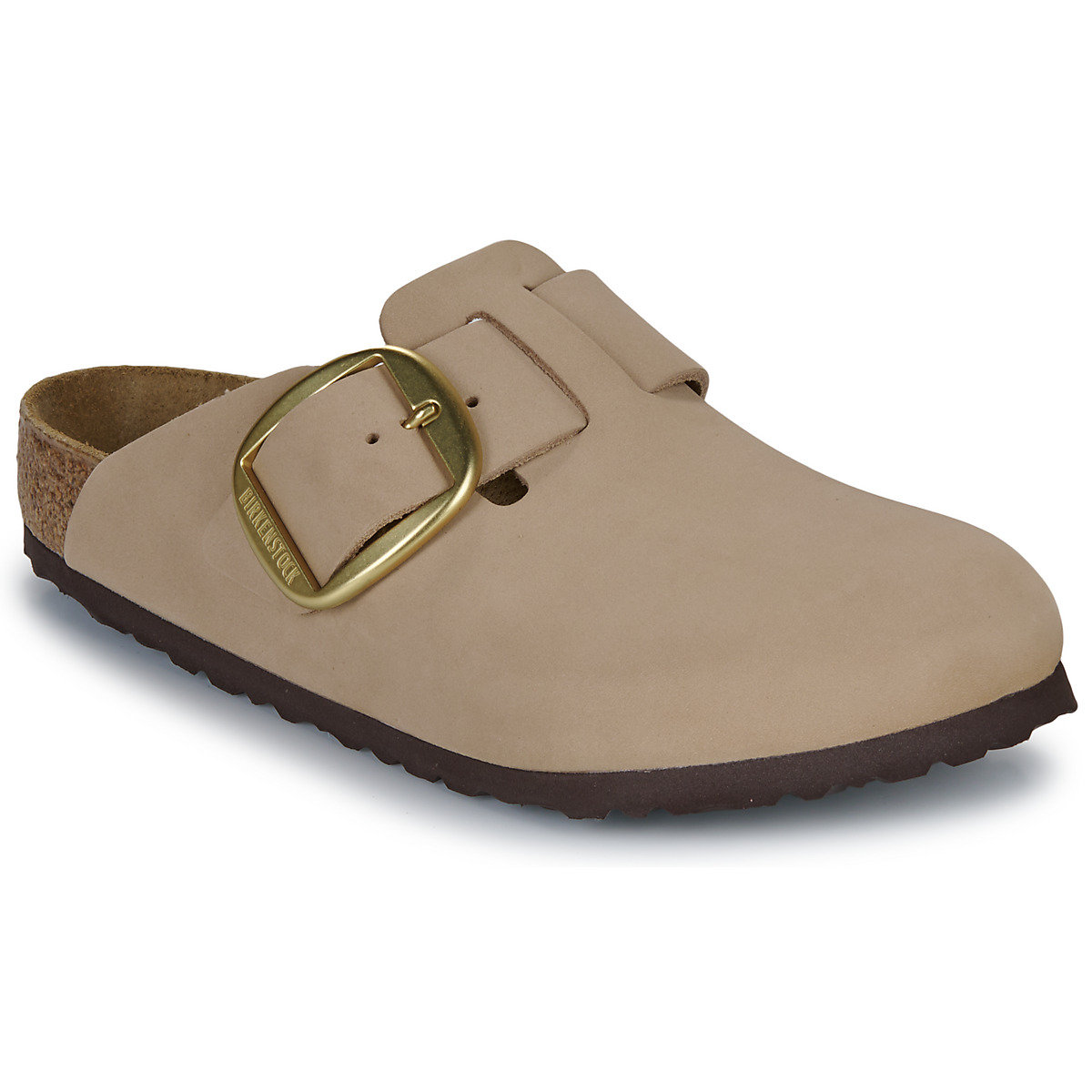 BIRKENSTOCK - Boston Big Buckle - Nubuck / Beige / Regular