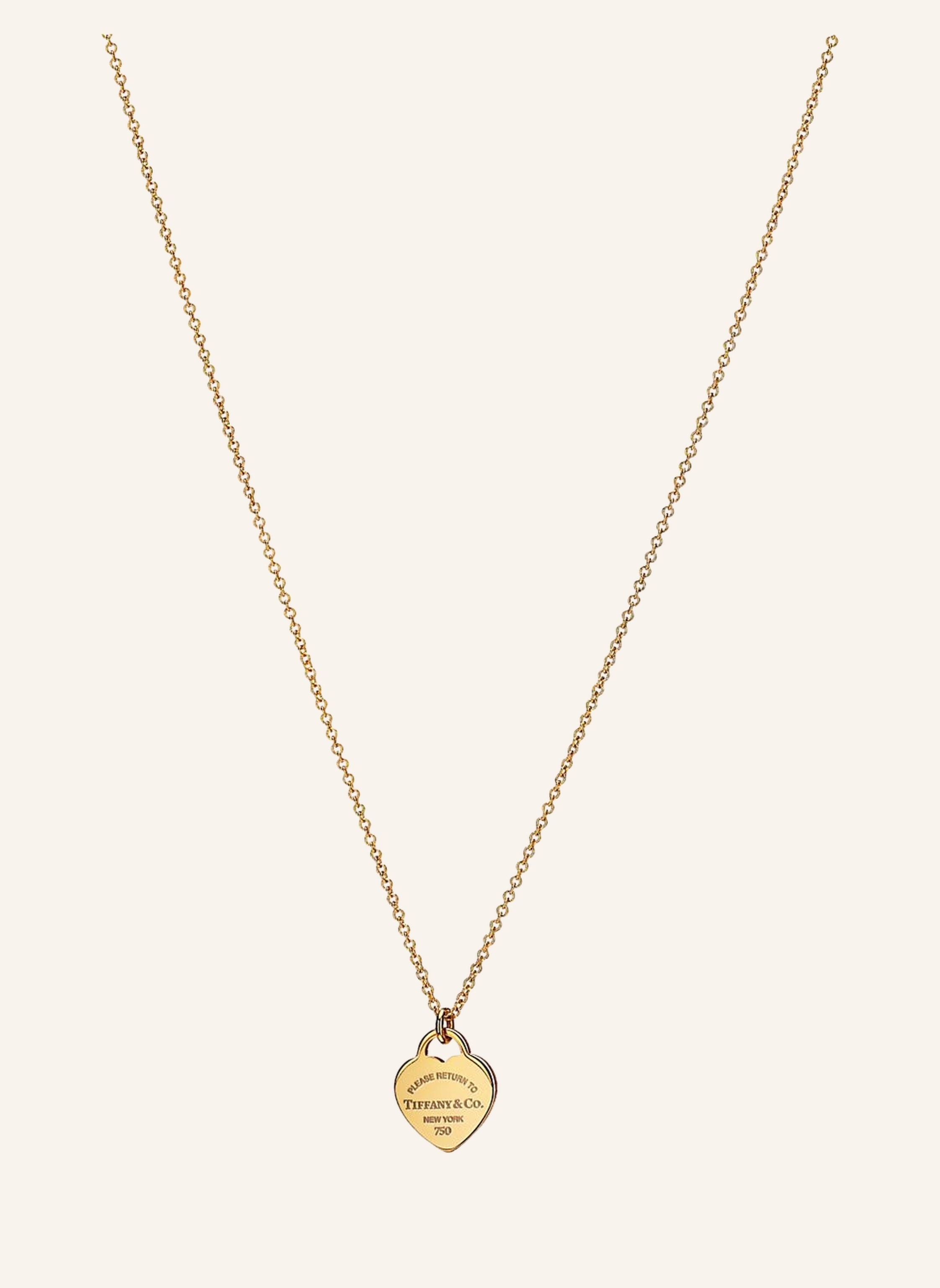 TIFFANY & Co. Halskette RETURN TO TIFFANY™ aus 18 Karat Gelbgold