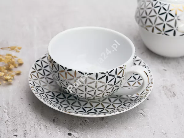 Komplet do herbaty (3el) Bogucice - Lenta 1026 Tea for one