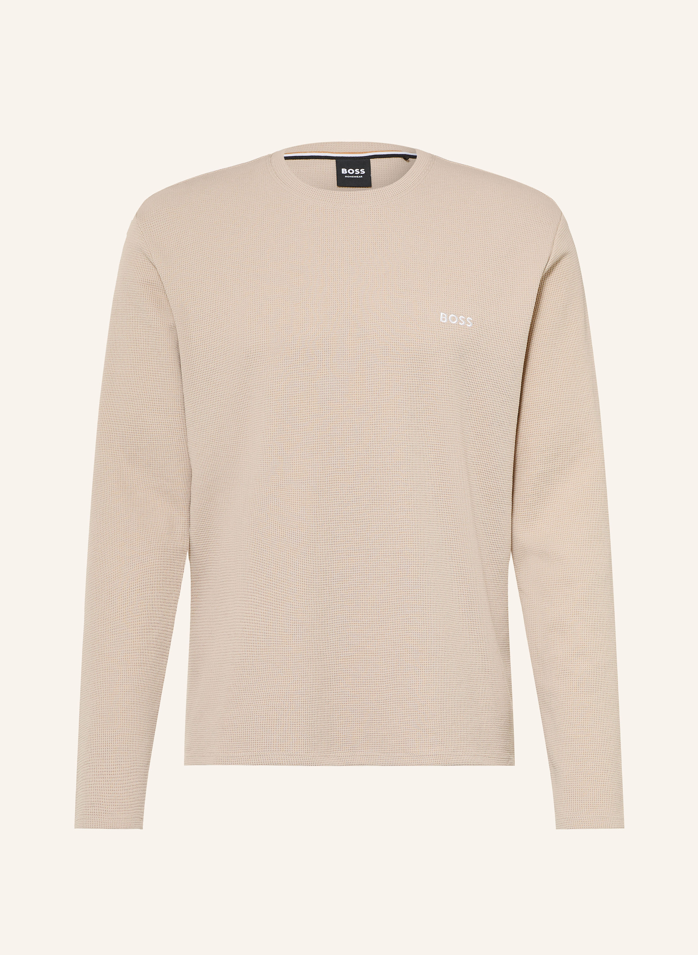 BOSS Schlafshirt WAFFLE