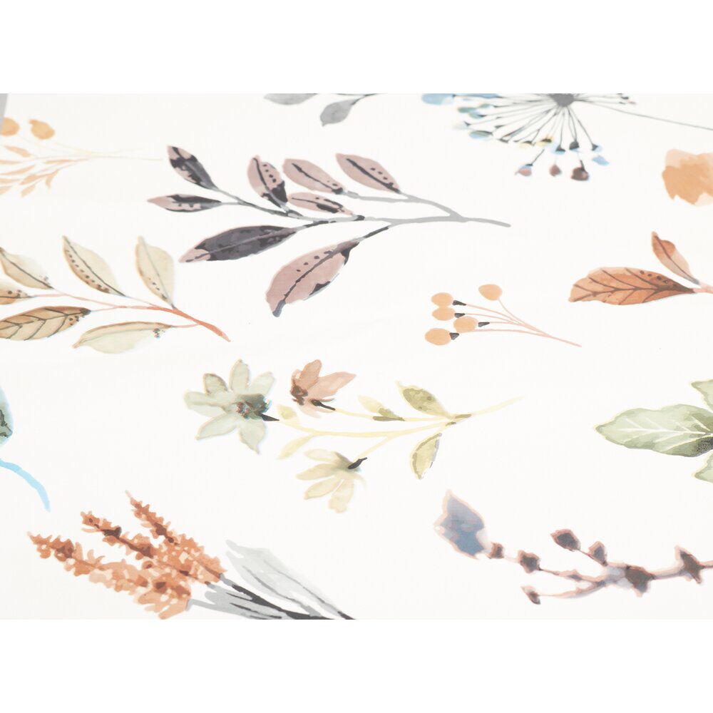 Toile cirée Botano fleurie beige l140cm
