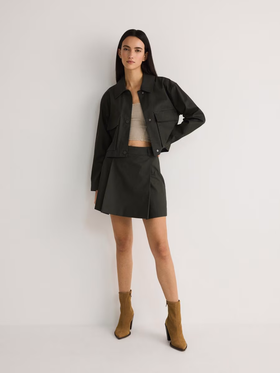 Cropped Shacket
