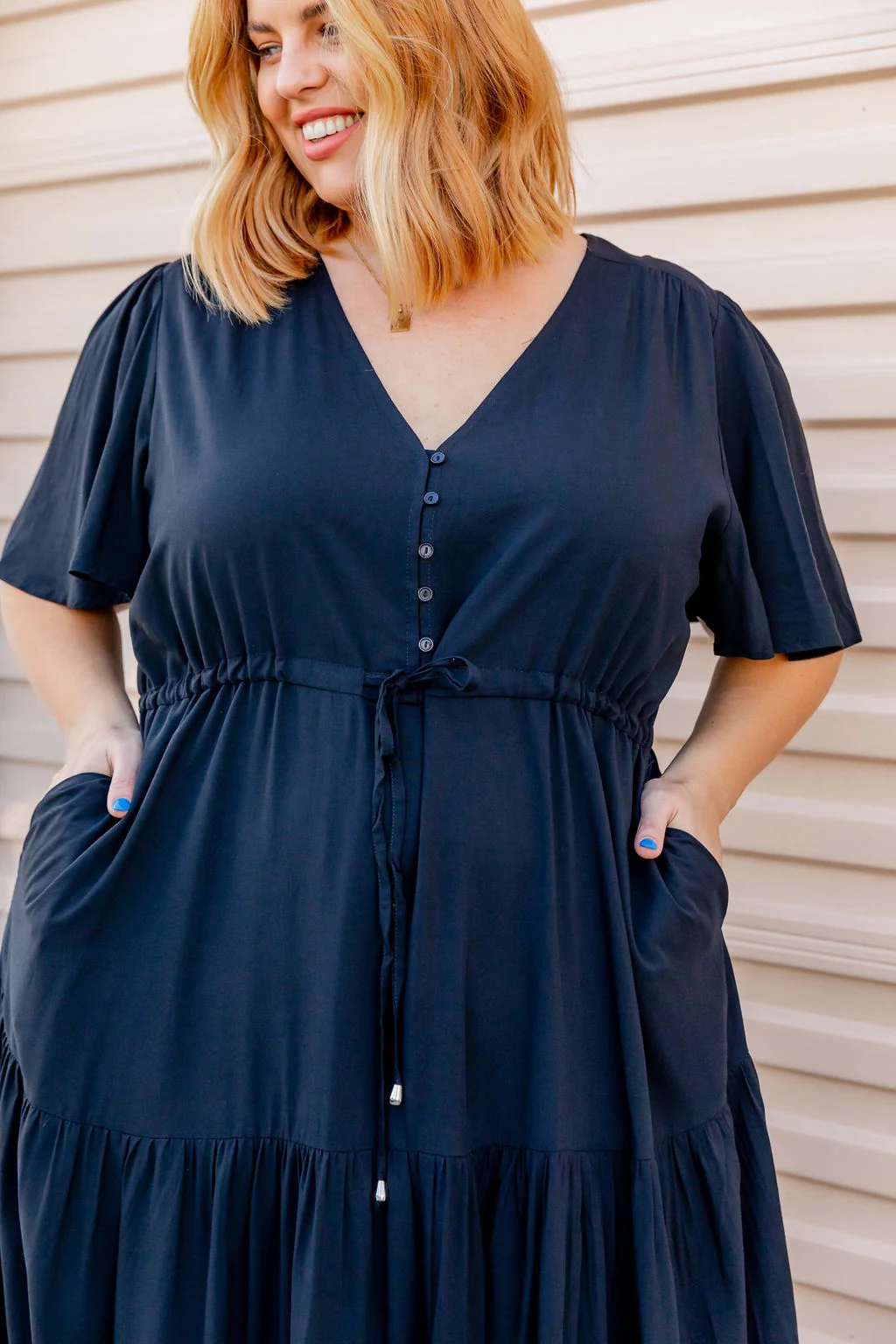 Bonnie Maxi Dress in Black