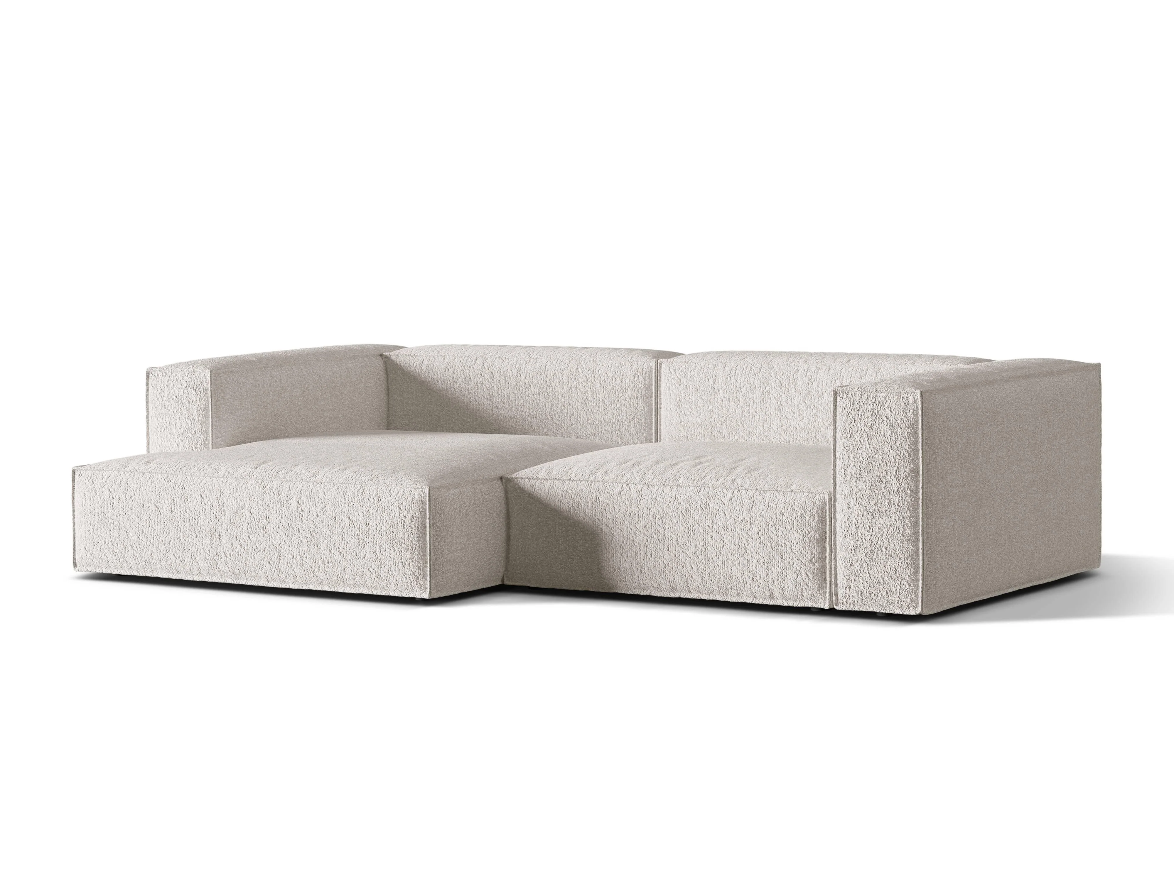 Hoekbank Nuria 4-zits links bouclé