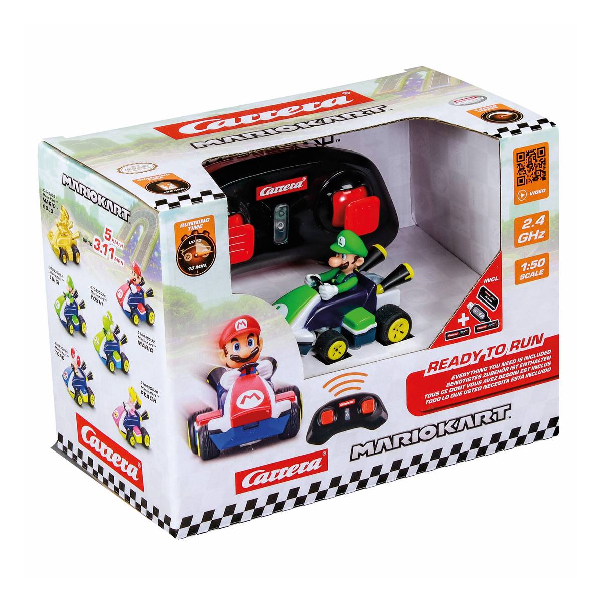Carrera Mario Kart Mini RC Luigi