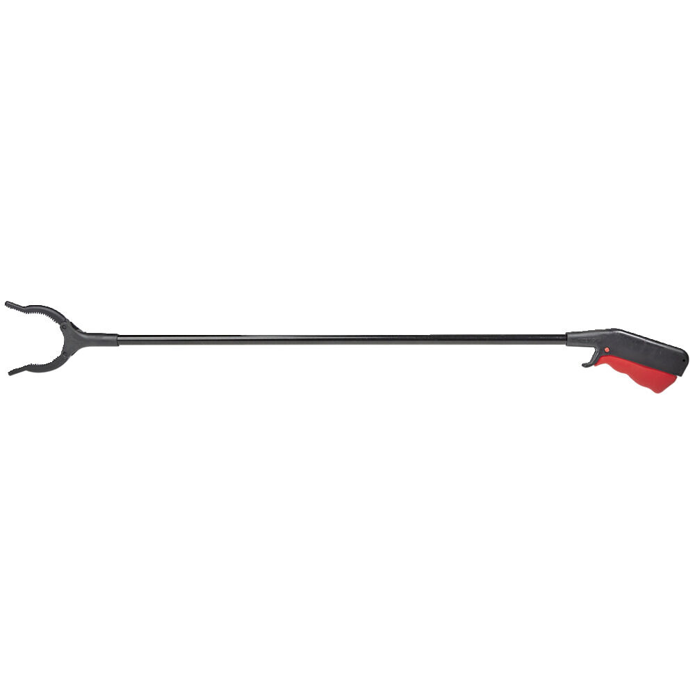 Pince ramasse-objet noire en plastique et fer L77cm
