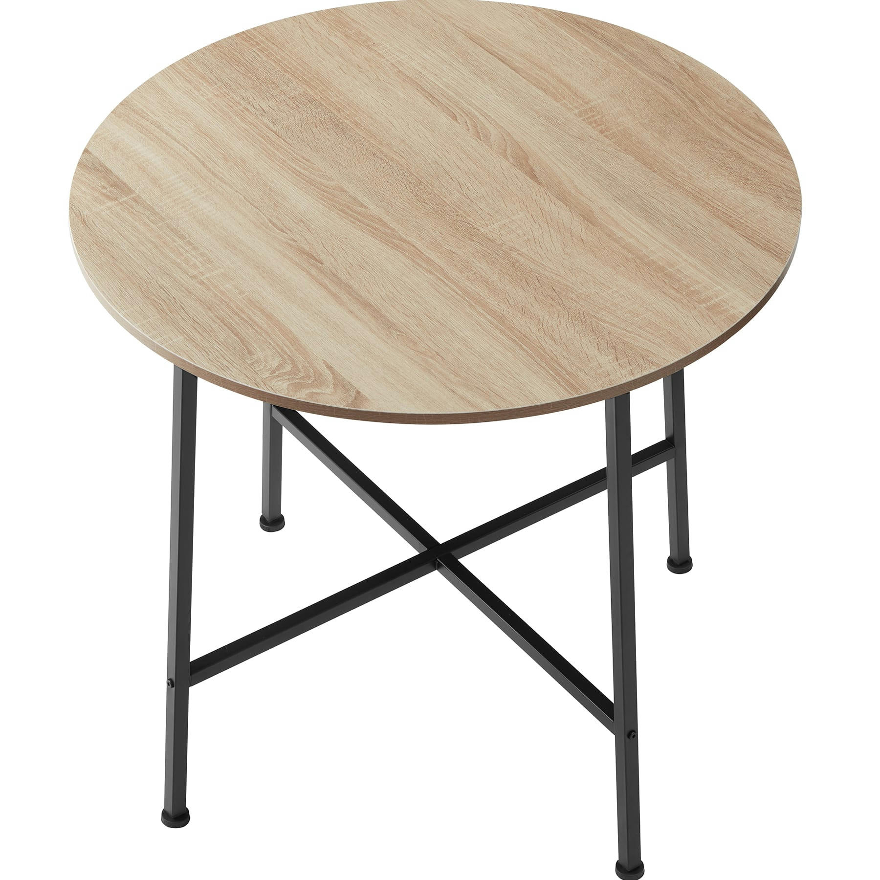 - Table de salle à manger Style industriel Bois clair industriel, Chêne