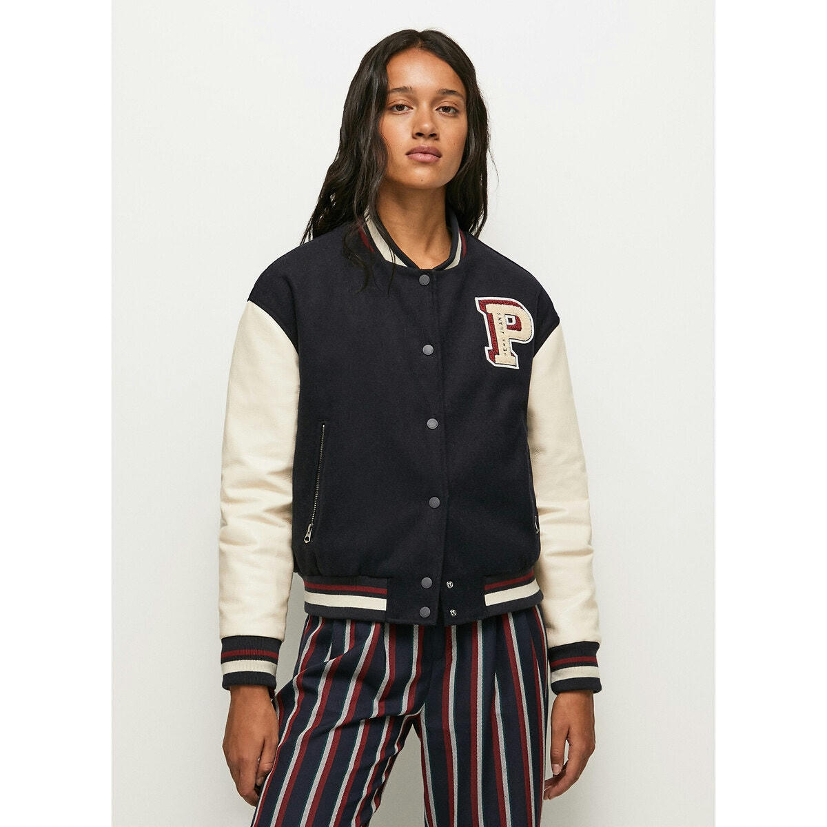 Veste teddy boutonnée