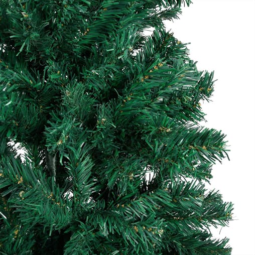 NNEVL Artificial Christmas Tree with LEDs&Thick Branches Green 180 cm