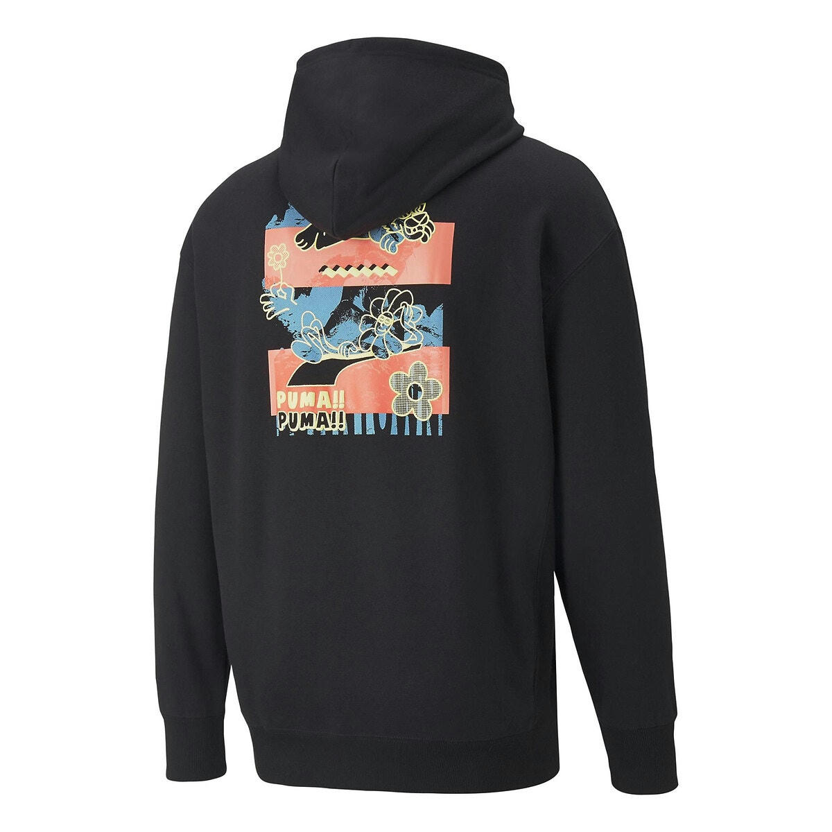 Sweat à capuche downtown graphic