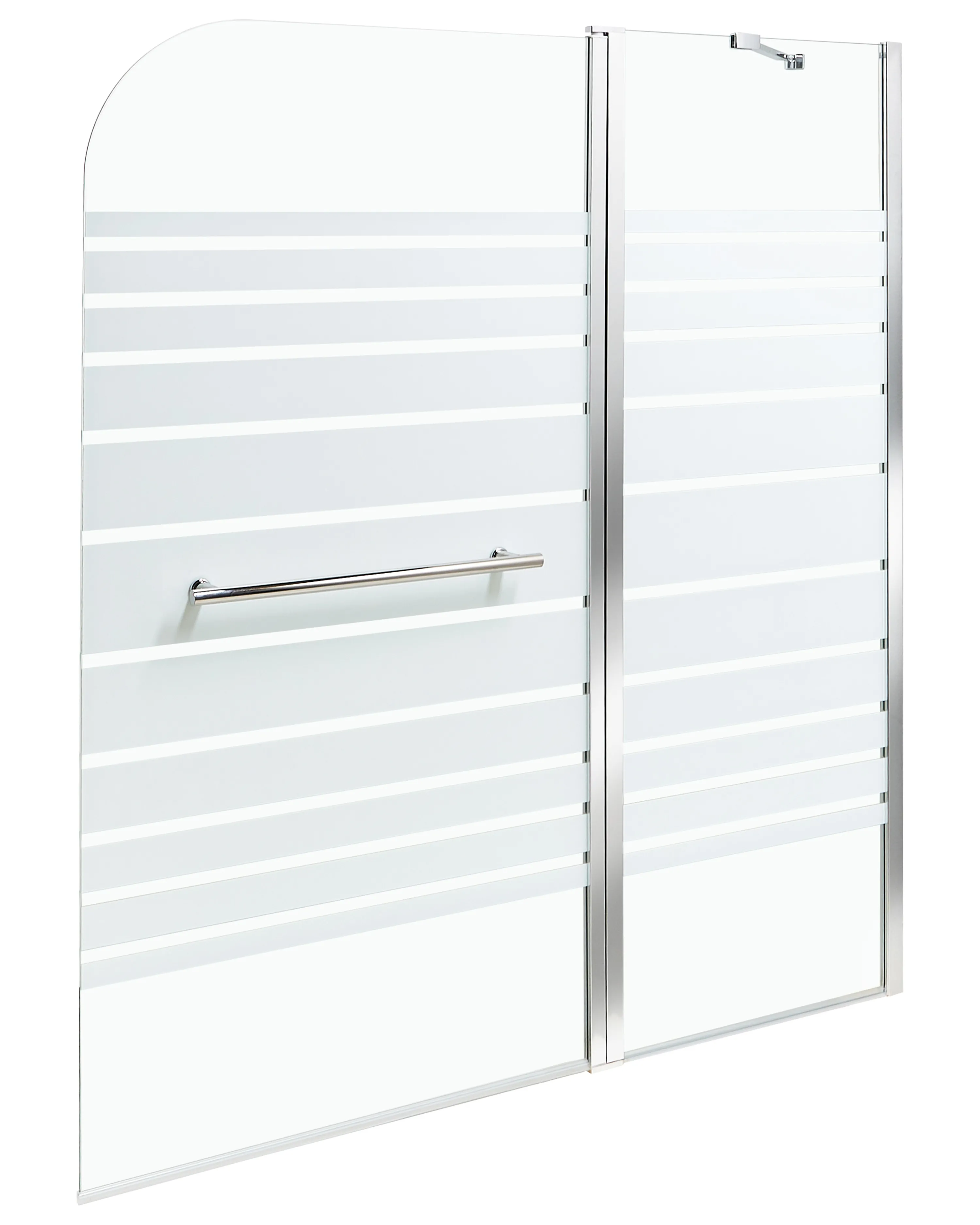 Shower Bath Screen TUAPI 1400 x 1000 mm Silver
