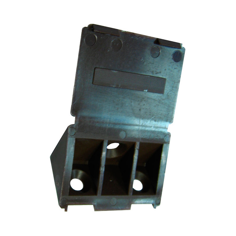 Taquet Tac'Eker brun 24 x 43 x 43 mm 4 pièces TEKNIBOX