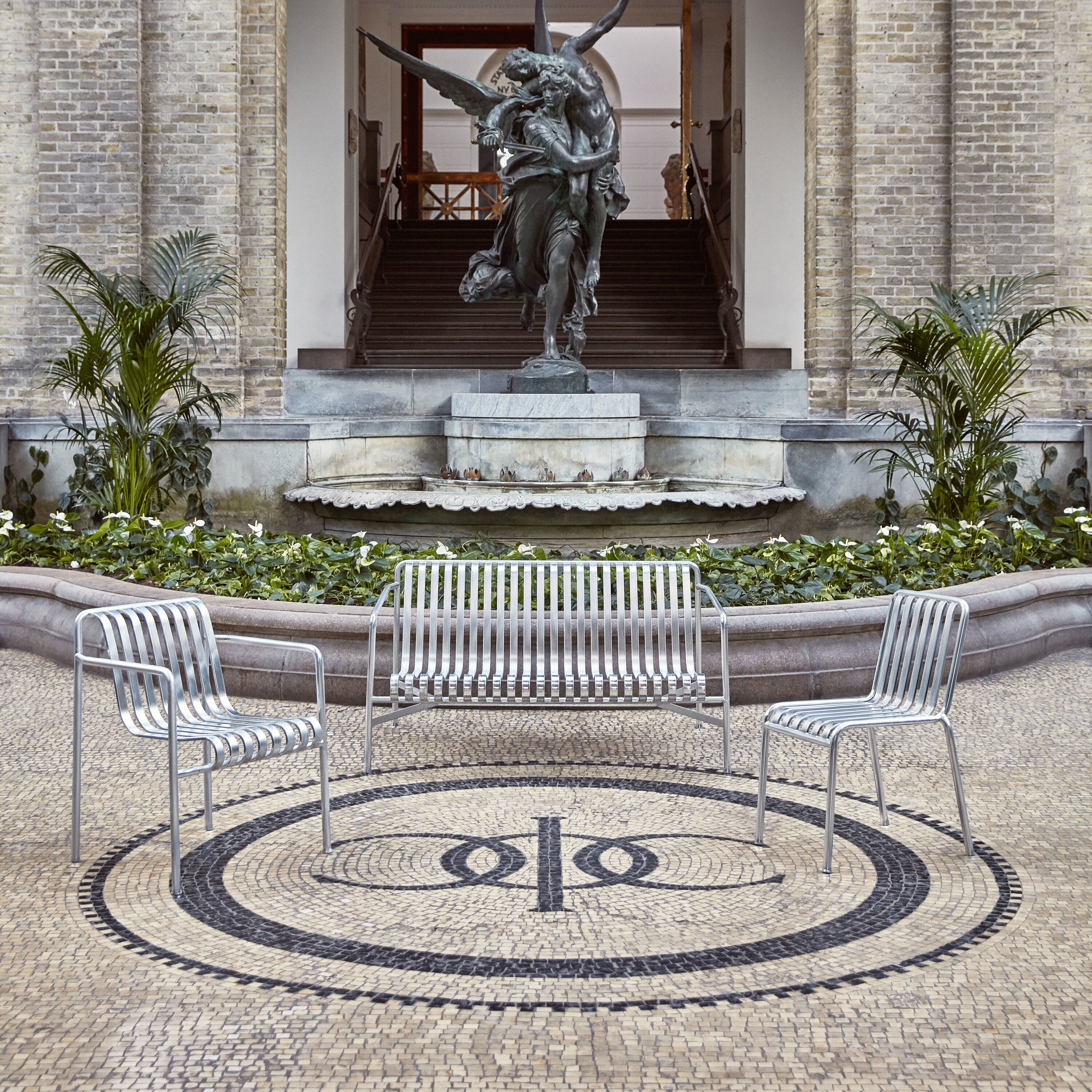 HAY Palissade Stoel - Gegalvaniseerd Staal