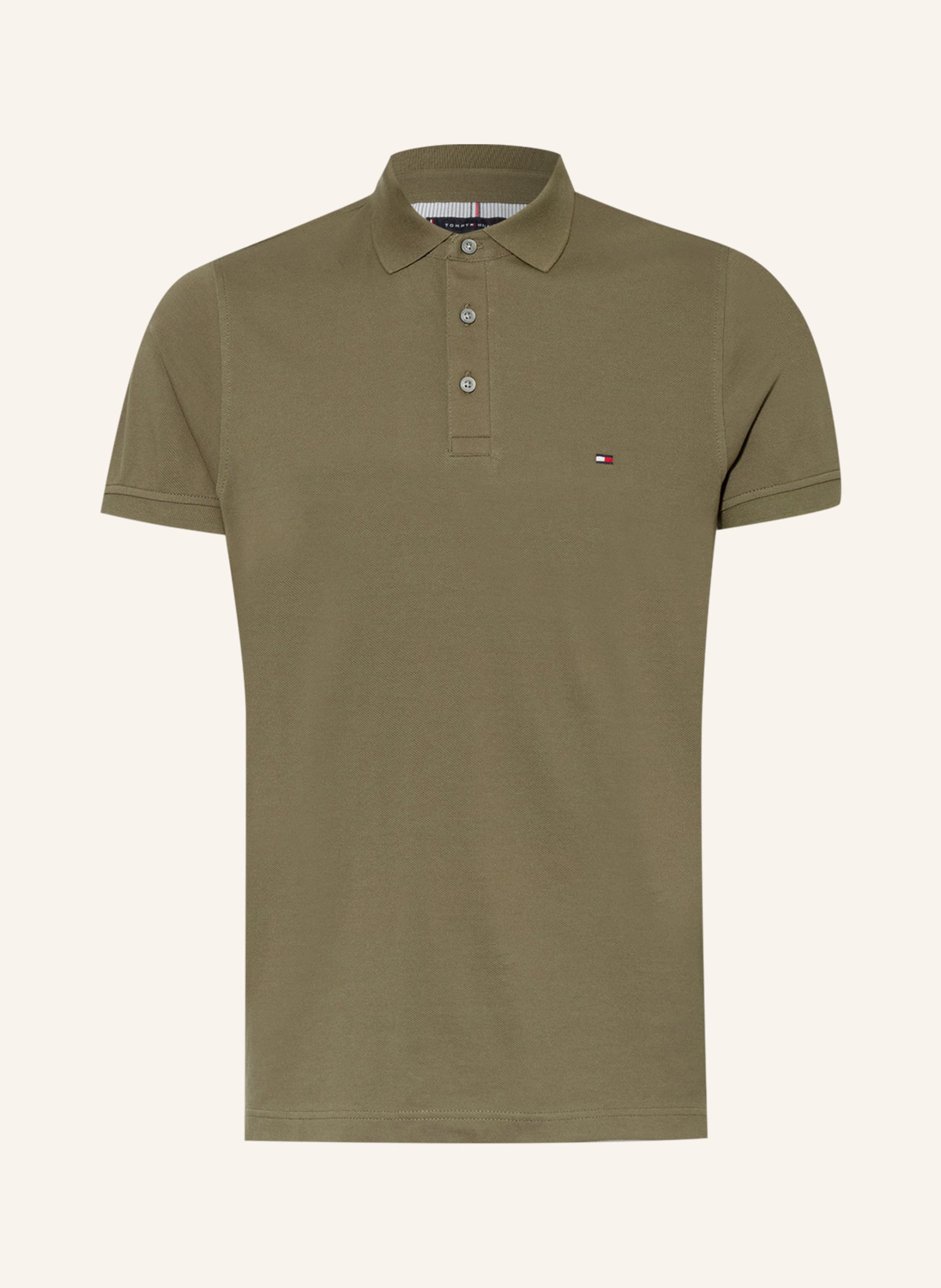 TOMMY HILFIGER Piqué-Poloshirt Slim Fit