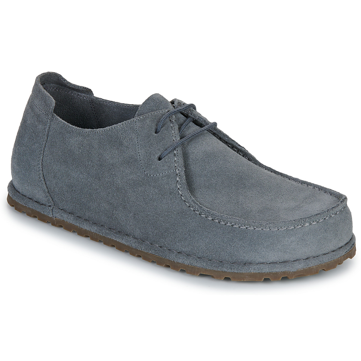 BIRKENSTOCK - Utti Lace - Suede / Basalt / Granite / Regular