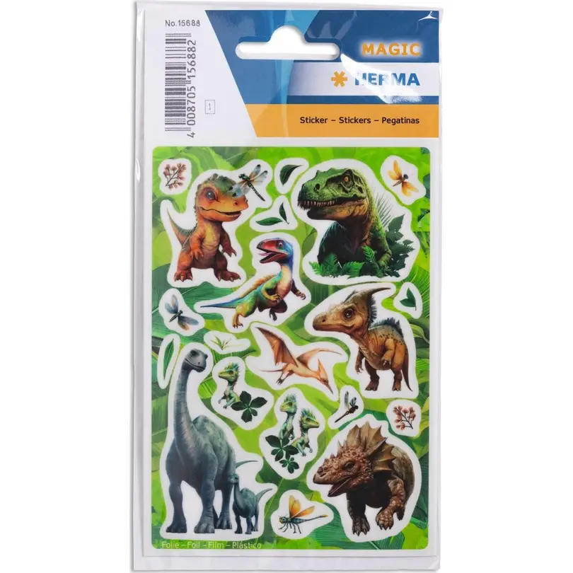 Sticker 20er-Set Dino World