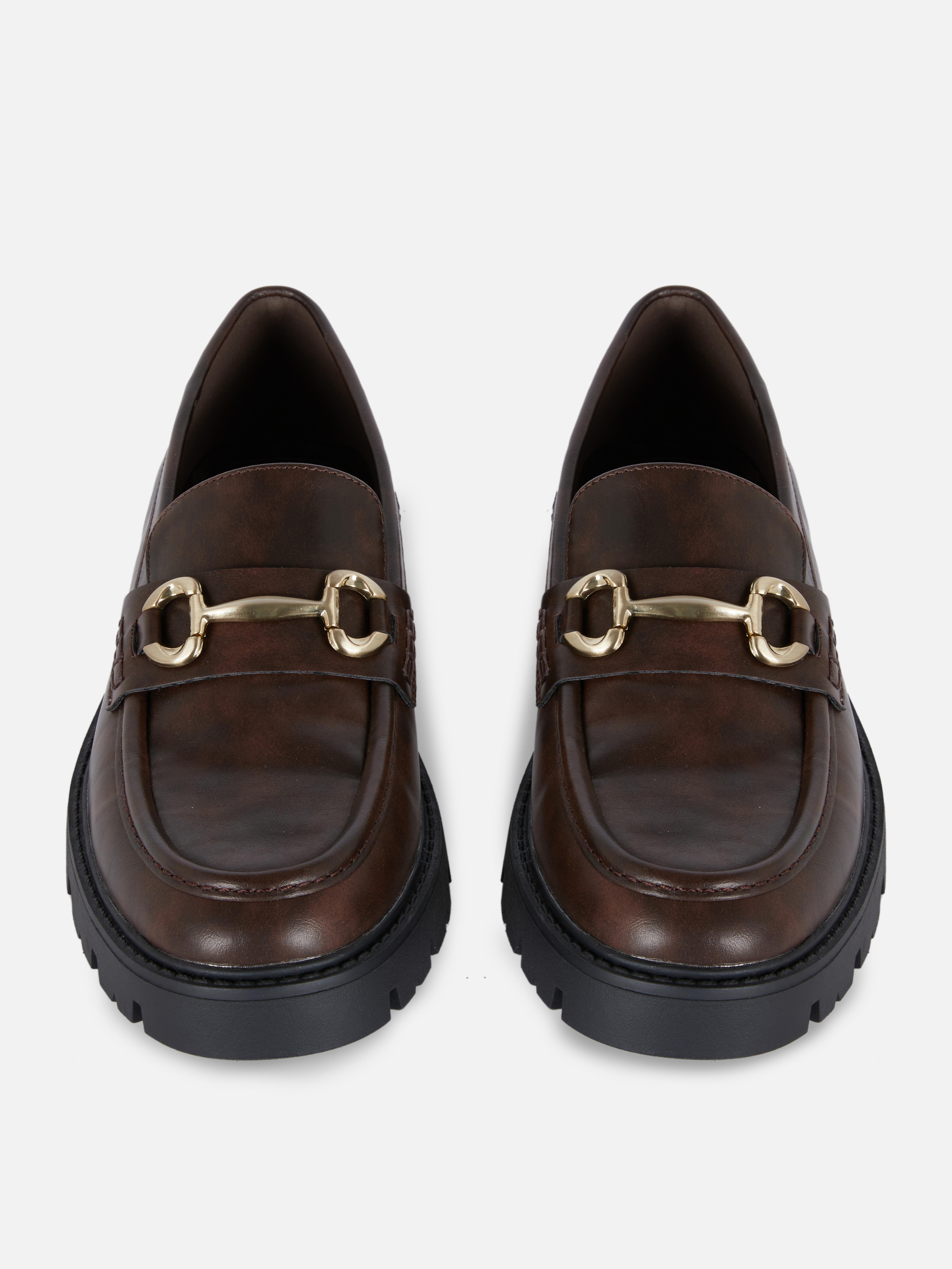 Rita Ora Cleated Snaffle Loafers