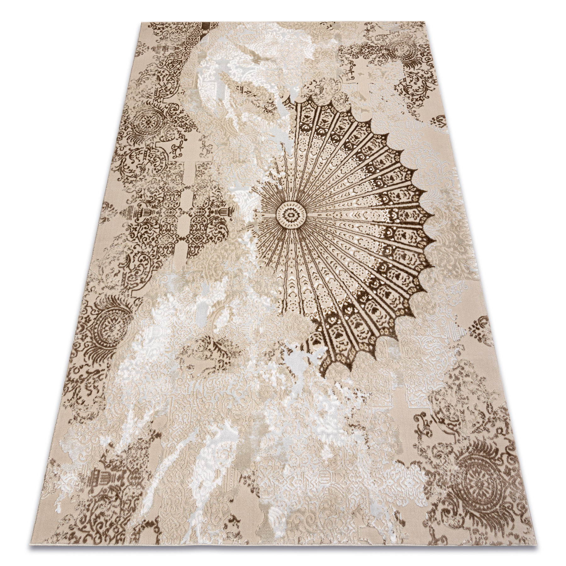 Dywan ALLURE 5715 Abstrakcja - Strukturalny, stylowy, glamour 80x150 cm
