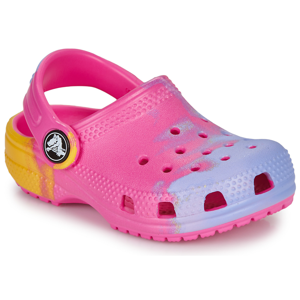 Crocs - CLASSIC OMBRE CLOG KIDS - Violet / Blue / Yellow