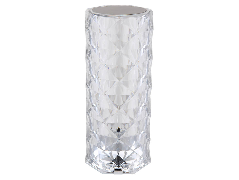 Lampa stołowa Gixi LED transparentna