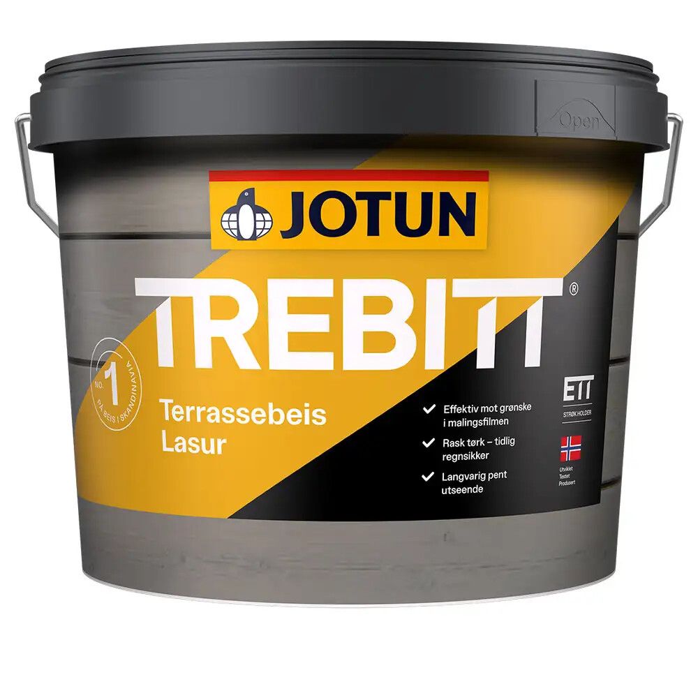 TERRASSEBEIS JOTUN TREBITT SHIMMERGRÅ 3L