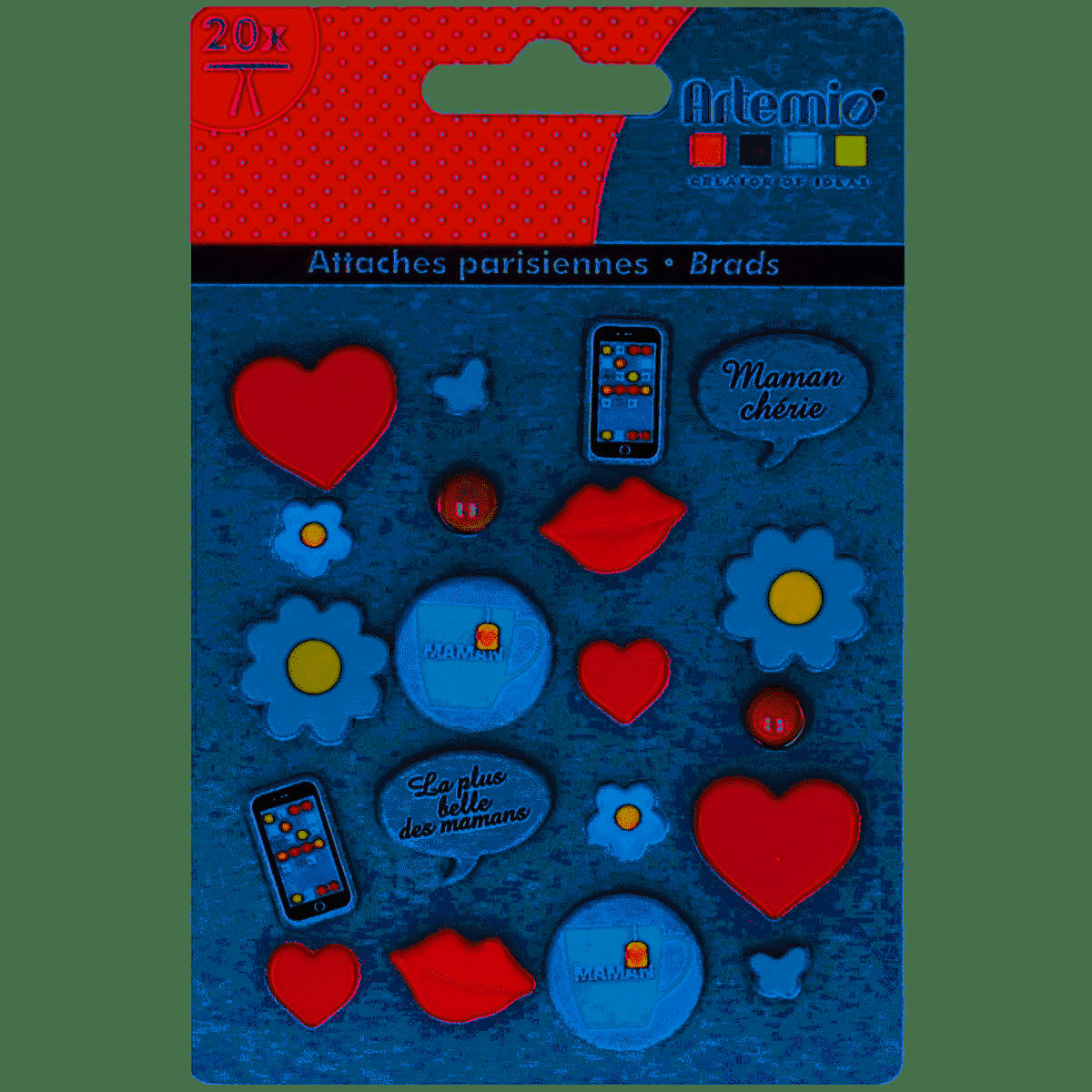 FÊTE - 20 attaches parisiennes fête des mères