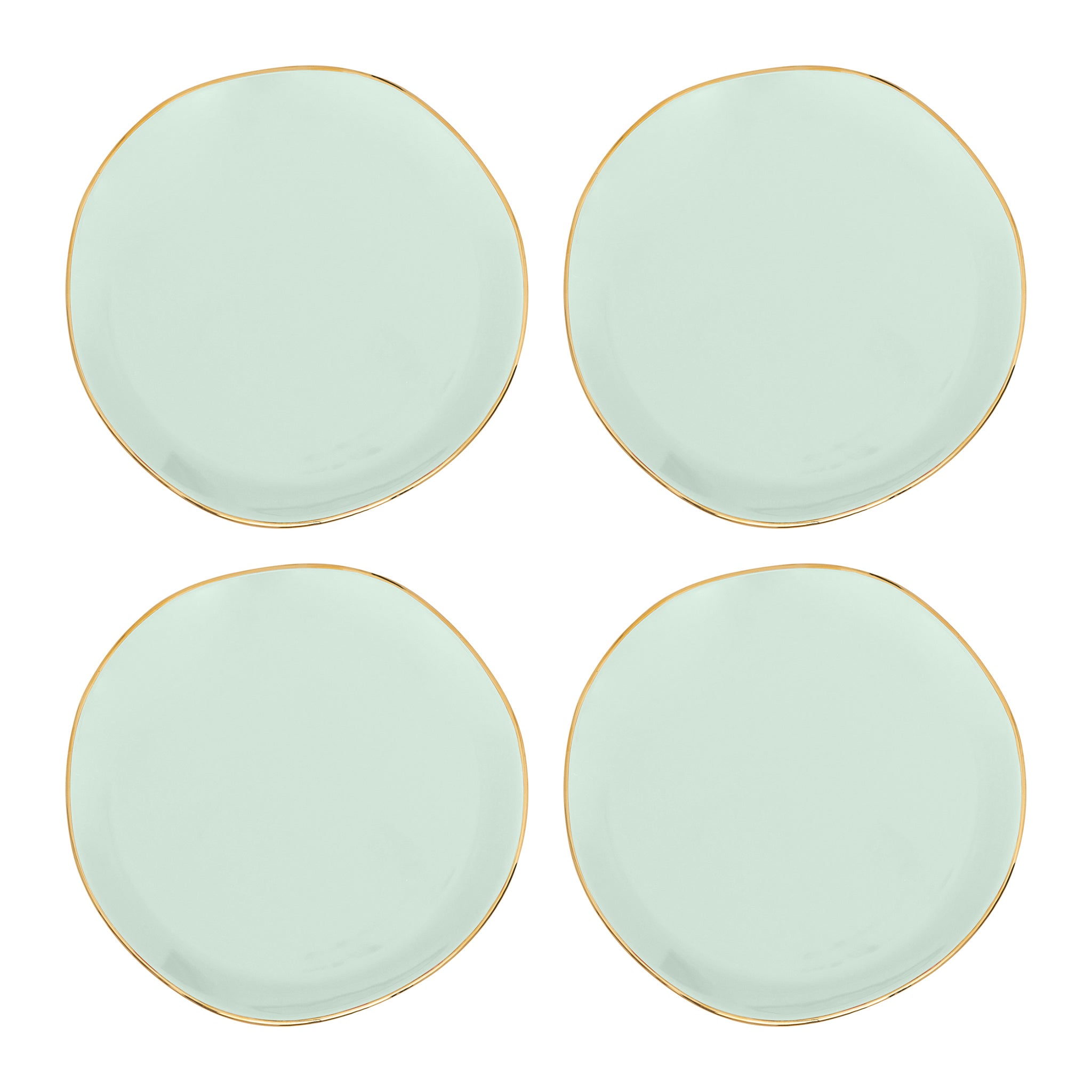 Urban Nature Culture Good Morning Gebaksbord - Celadon - 4 st.