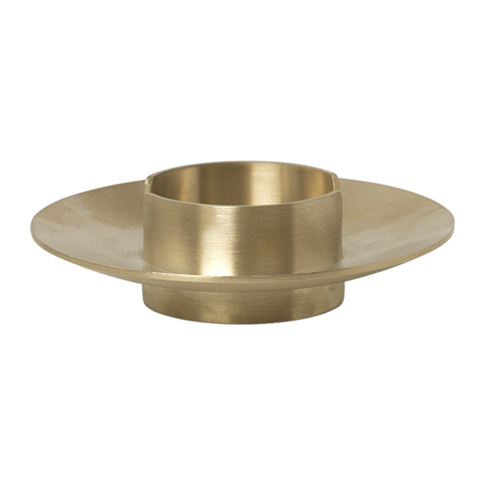 Ferm Living Block Kandelaar - Brass